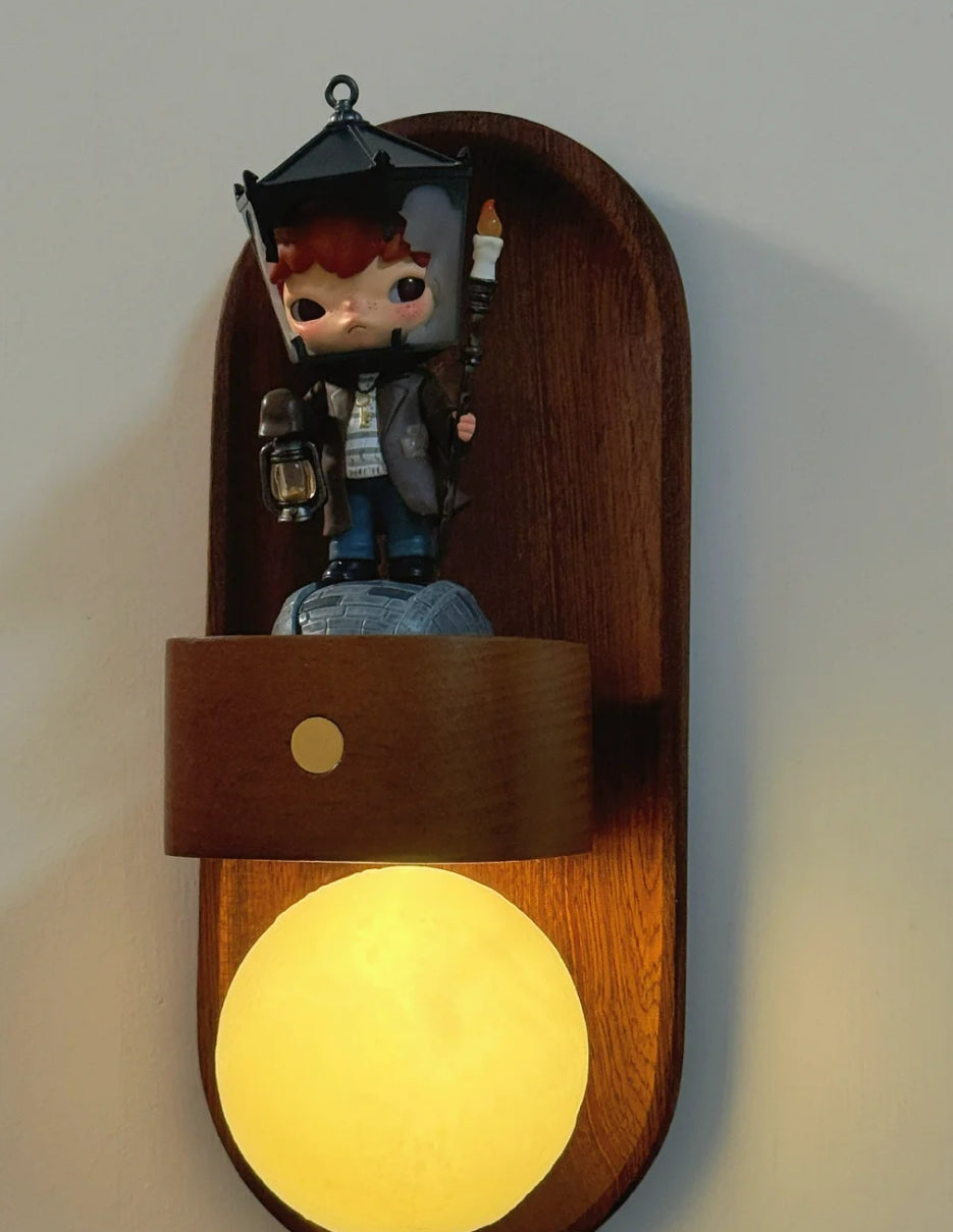 HIDDENWOO Little Prince Night Light - 3D Relief Mood Lamp