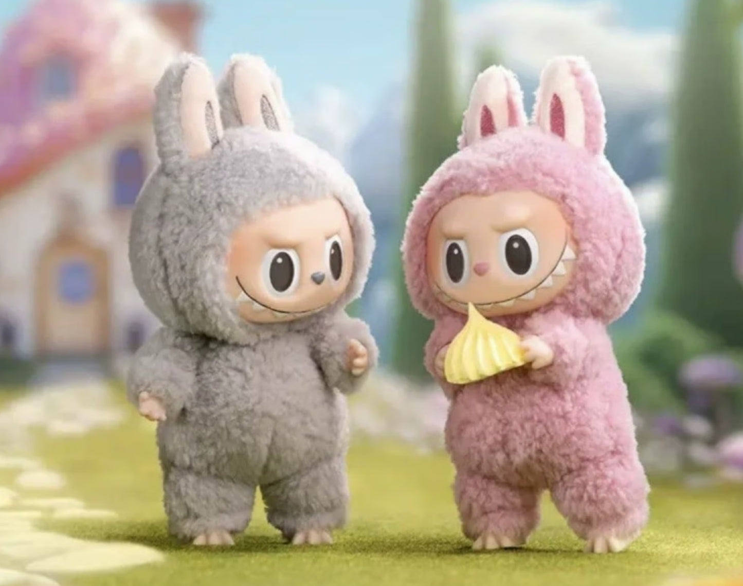 POP MART Labubu Macaron Series Vinyl Blind Box - Plush Collectible with Secret Edition