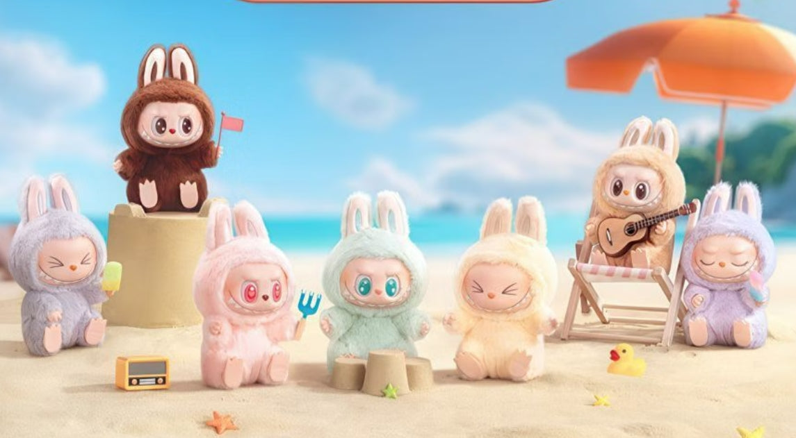 POP MART Labubu Sitting Party Series Vinyl Blind Box - Kawaii Decor Collectible (Secret Edition Included)