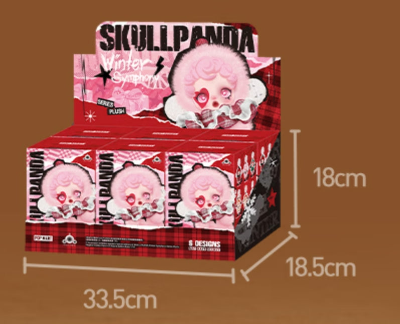 POP MART SKULLPANDA Winter Sonata Series - Holiday Exclusive Collectible (Glow-in-the-Dark Secret)