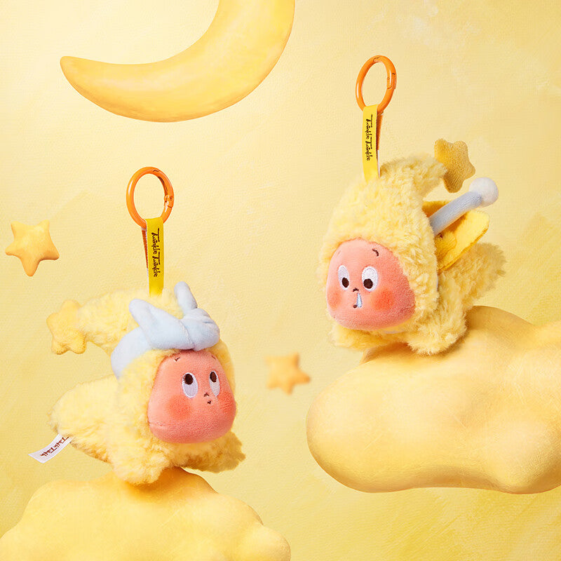 POP MART Pop mart We Are All Star People Series-Plush Pendant Blind Box Toy Peripheral Birthday Gift Single pack（Random Delivery Shoot6Not a whole box）
