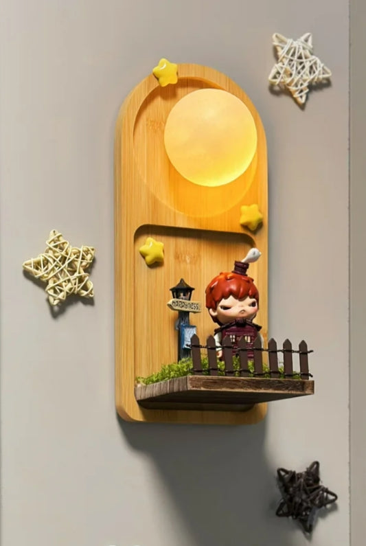 HIDDENWOO Little Prince Night Light - 3D Relief Mood Lamp