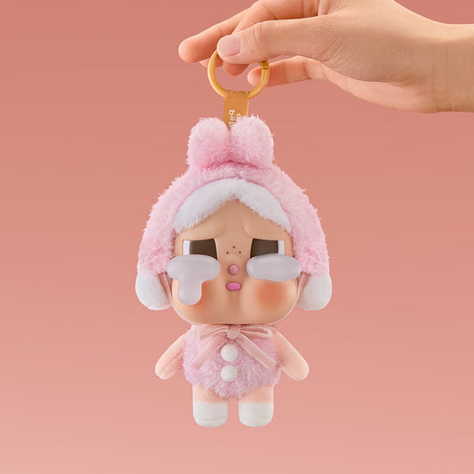 Pop Mart Pop Mart CRYBABY Tears Factory Series Vinyl Face Plush Blind Box Keychain Derivative Birthday Gift Single pack（Random Delivery Shoot6Not a whole box）