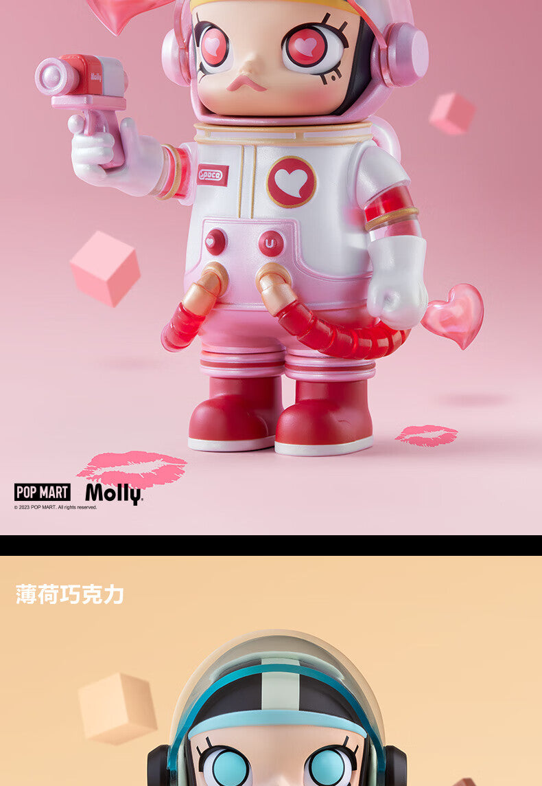 POP MART Pop mart MEGA SPACE MOLLY100%Anniversary Series2-A Hand-Made100%Second Generation Blind Box