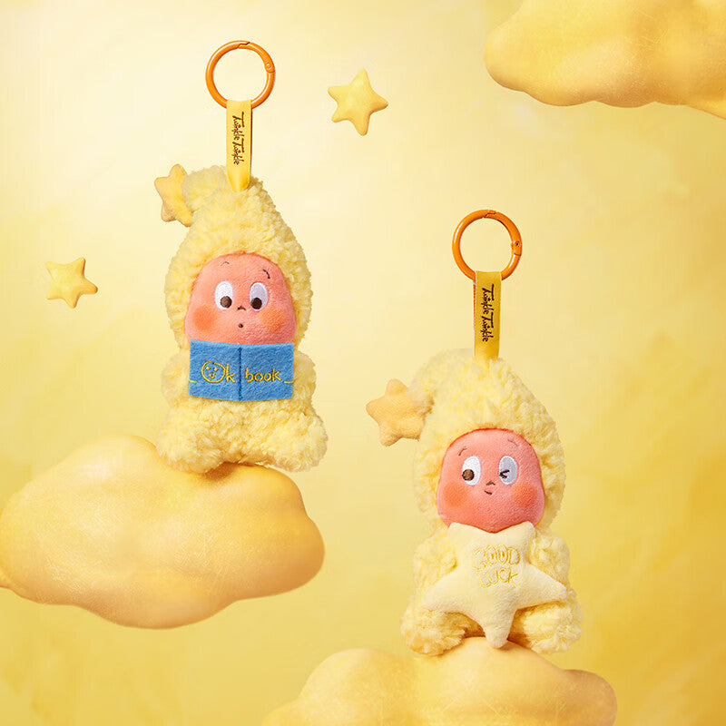POP MART Pop mart We Are All Star People Series-Plush Pendant Blind Box Toy Peripheral Birthday Gift Single pack（Random Delivery Shoot6Not a whole box）