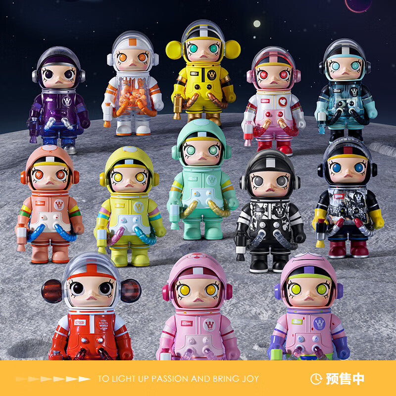 POP MART Pop mart MEGA SPACE MOLLY100%Anniversary Series2-A Hand-Made100%Second Generation Blind Box