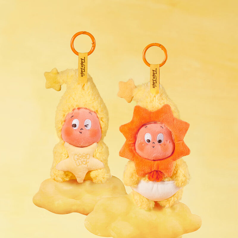 POP MART Pop mart We Are All Star People Series-Plush Pendant Blind Box Toy Peripheral Birthday Gift Single pack（Random Delivery Shoot6Not a whole box）